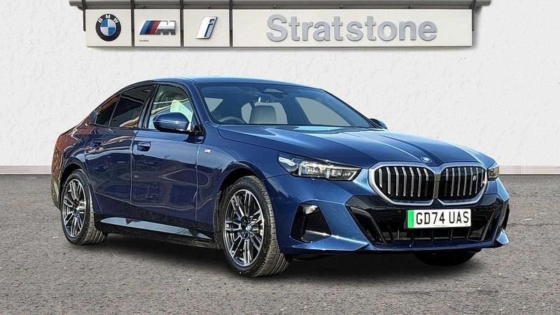 Blue New 2025 BMW i5 M Sport Sedan | £52,490 - Image 1/4