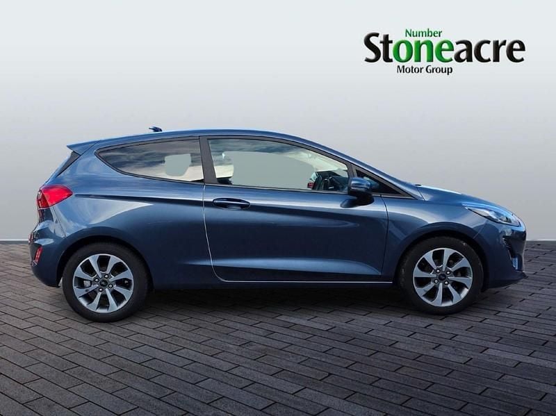 Used Ford Fiesta Trend 95 HP (69 kW) 2020 Blue Hatchback