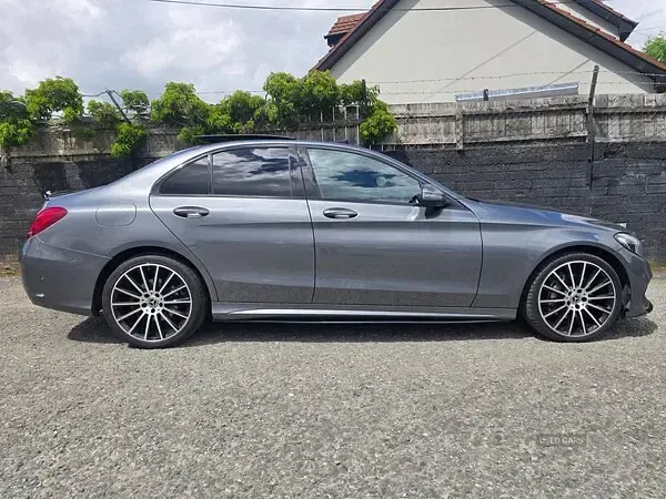 Used Mercedes C220 AMG line 2018 Grey Sedan