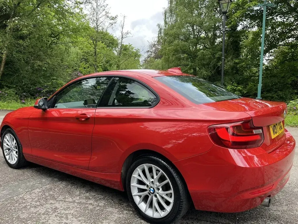 Used BMW 218 2017 Red Coupe