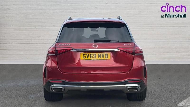 Used Mercedes GLE450 AMG AMG line 367 HP (269 kW) 2020 Red