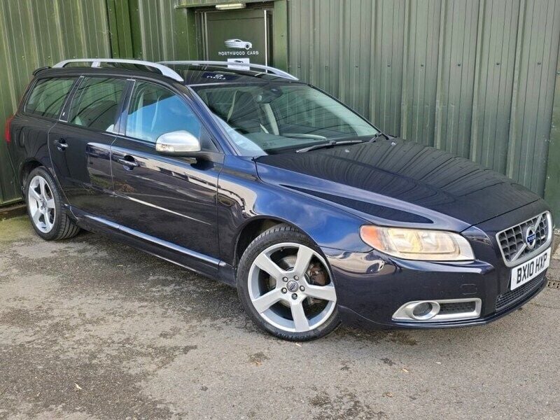 Blue Used 2010 Volvo V70 R-Design Estate | £3,150 - Image 1/4