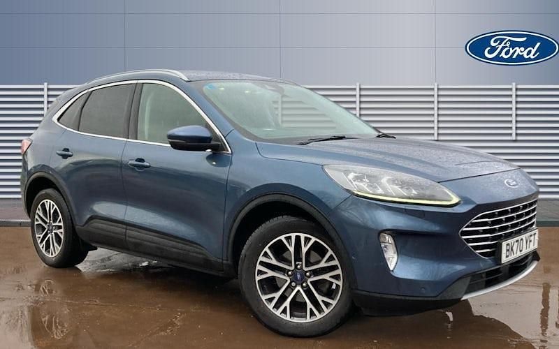 Used Ford Kuga Titanium 120 HP (88 kW) 2020 Blue SUV