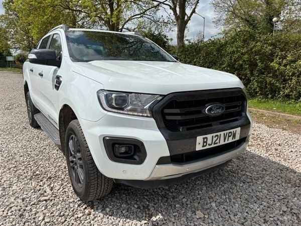 White Used 2021 Ford Ranger Wildtrack Pickup | £18,594 (Good price) - Image 1/1