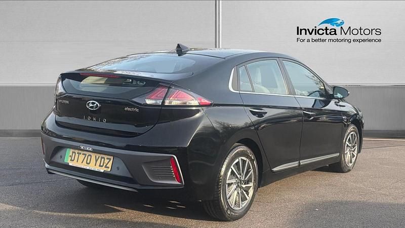 Used Hyundai Ioniq Premium 100 kW (136 HP) 2021 Phantom black pearl Hatchback