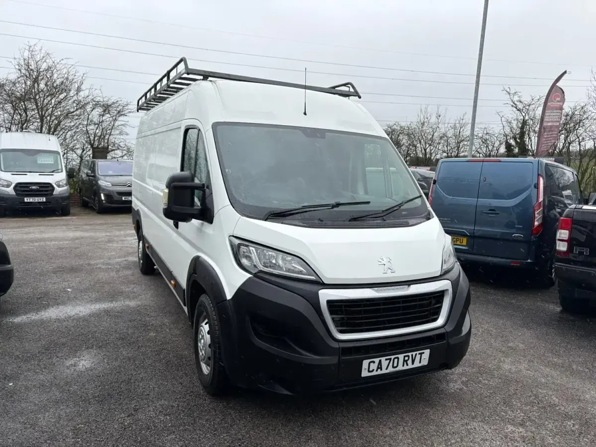 Używany Peugeot Boxer S 140 KM (102 kW) 2021 Biały Van
