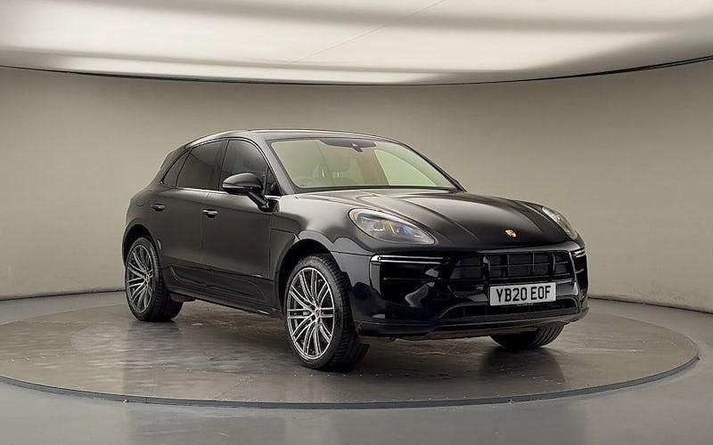 Black Used 2020 Porsche Macan Turbo SUV | £44,150 (Fair price) - Image 1/4
