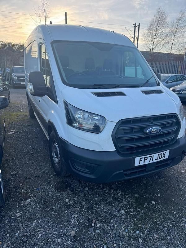 Used Ford Transit 130 HP (95 kW) 2021 White Van