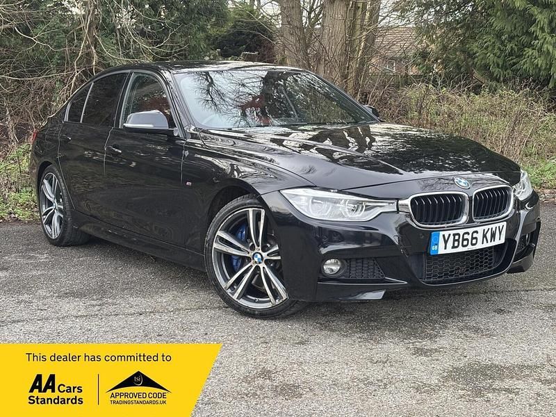 Used BMW 330 M Sport 2017 Black Sedan