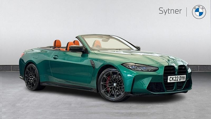 Used BMW M4 Competition Edition 503 HP (369 kW) 2022 Green Cabriolet