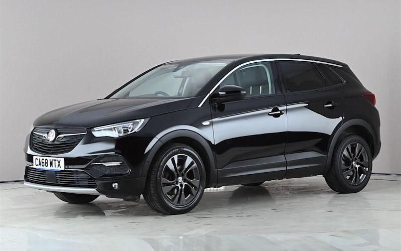 Used Vauxhall Grandland X Sport 131 HP (96 kW) 2019 Black SUV
