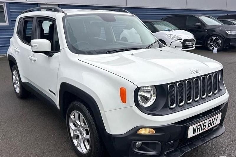 Used Jeep Renegade Longitude 140 HP (102 kW) 2016 Alpine white SUV