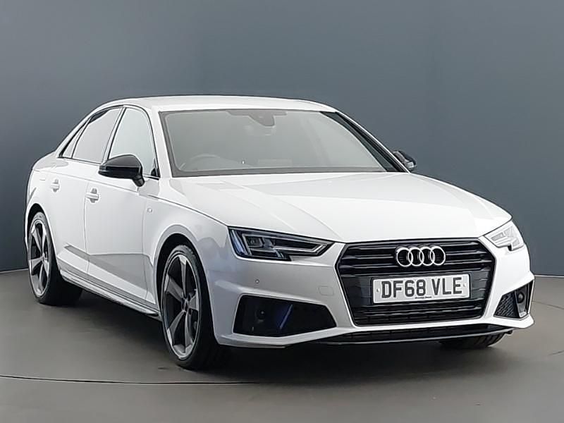 White Used 2019 Audi A4 Black Edition Sedan | £18,498 (A bit pricey) - Image 1/4