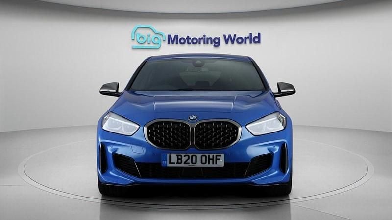 Used BMW M135 306 HP (225 kW) 2020 Blue Hatchback