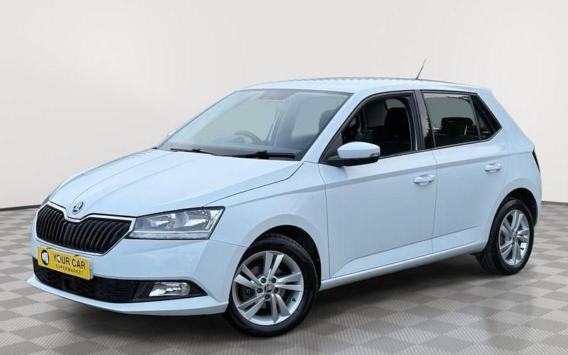 Używany Skoda Fabia SE 95 KM (69 kW) 2021 Biały Hatchback