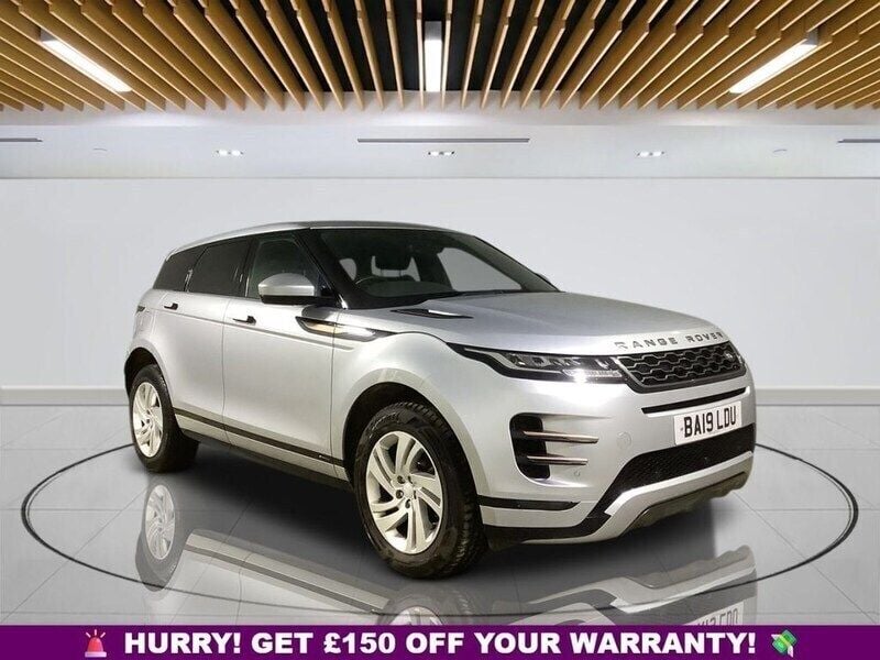 Silver Used 2019 Land Rover Range Rover evoque R-Dynamic SUV | £16,599 (Fair price) - Image 1/3