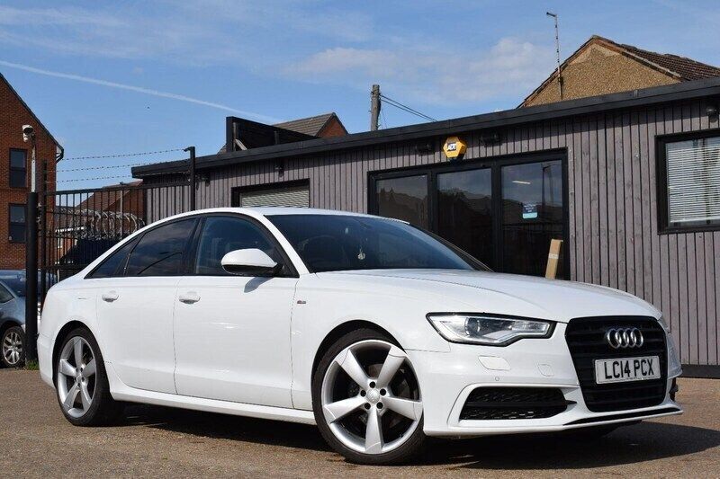 White Used 2014 Audi A6 Black Edition Sedan | £8,799 (Good price) - Image 1/4
