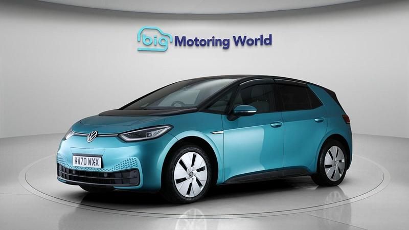 Used VW ID.3 Pro Performance 150 kW (204 HP) 2020 Turquoise Hatchback