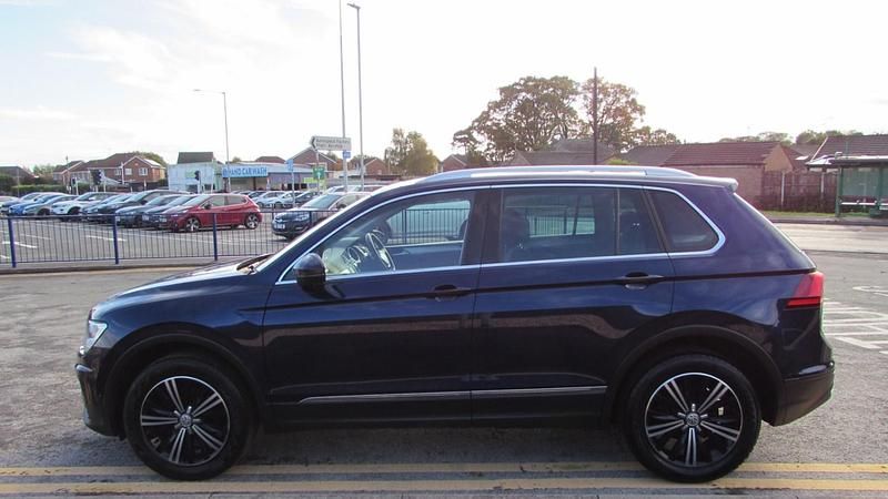Used VW Tiguan SE 150 HP (110 kW) 2017 Blue SUV