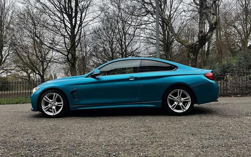 Used BMW 420 M Sport 190 HP (139 kW) 2019 Blue Coupe