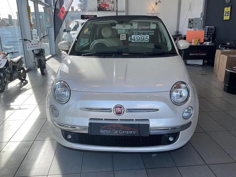 Used Fiat 500C Lounge 69 HP (50 kW) 2014 White Cabriolet