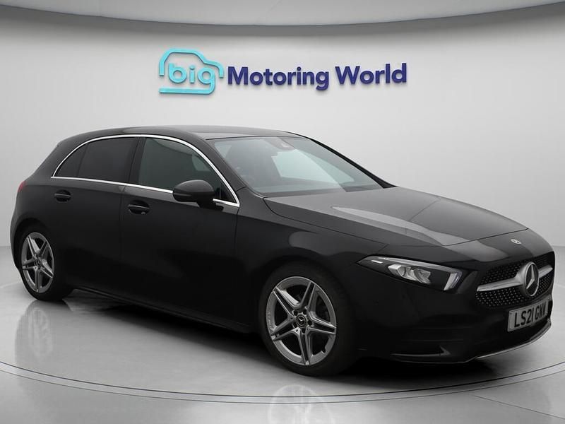 Black Used 2021 Mercedes A180 Executive Hatchback | £20,200 (Fair price) - Image 1/4
