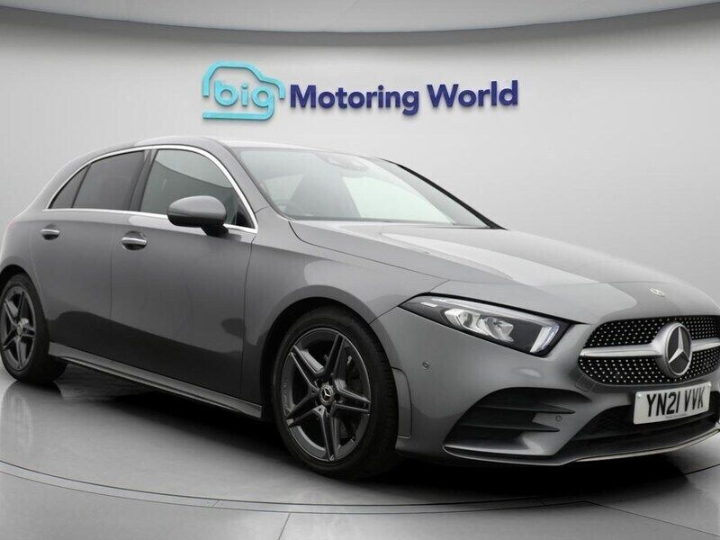 Grey Used 2021 Mercedes A220 AMG line Hatchback | £20,500 (Fair price) - Image 1/4