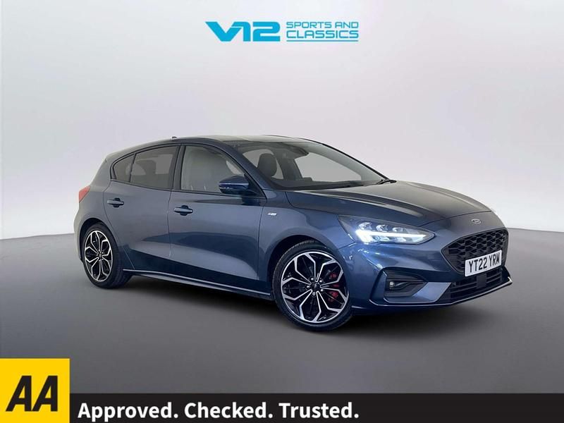 Used Ford Focus ST-Line X 2022 Blue Hatchback
