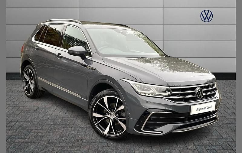 Grey Used 2021 VW Tiguan R-line SUV | £24,744 (Fair price) - Image 1/4
