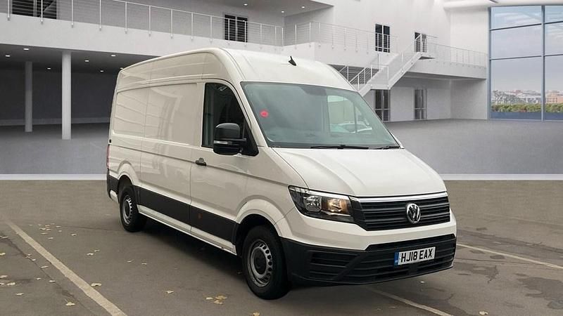 Used VW Crafter Trendline 140 HP (102 kW) 2018 White Van