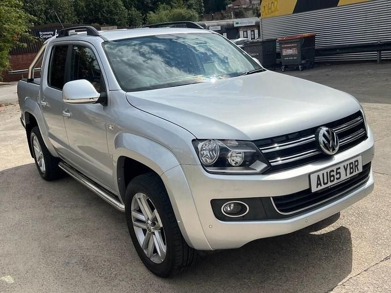 Silver Used 2015 VW Amarok Highline Pickup | £12,989 (Good price) - Image 1/4