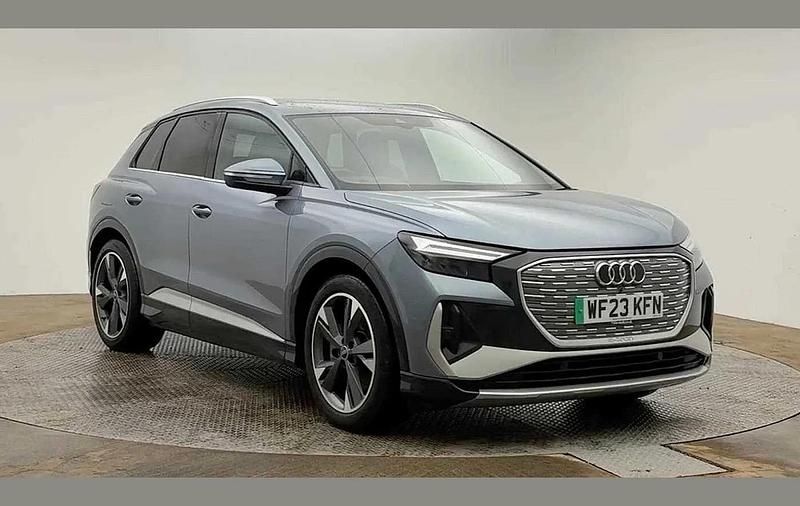 Used Audi Q4 e-tron S-Line 150 kW (204 HP) 2023 Blue SUV