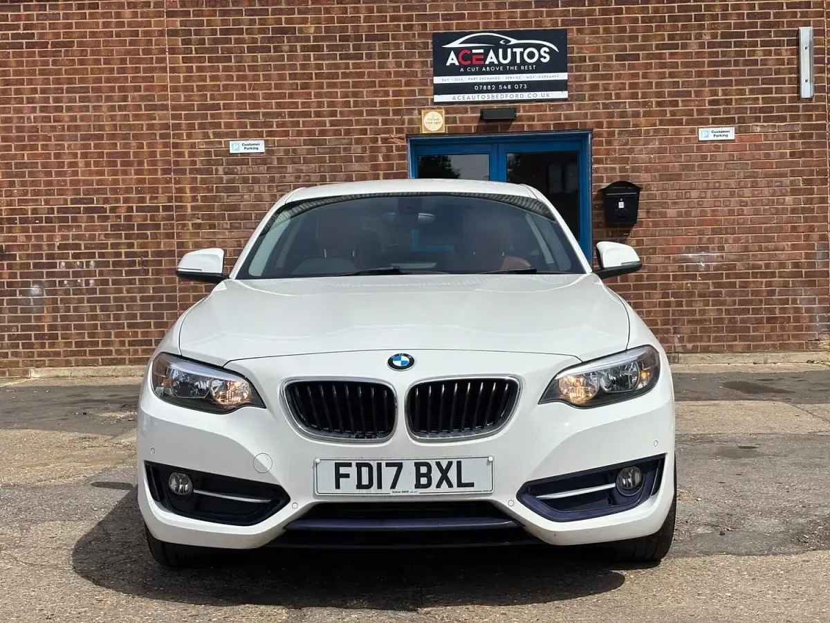 Used BMW 218 Sport Line 150 HP (110 kW) 2017 White Coupe
