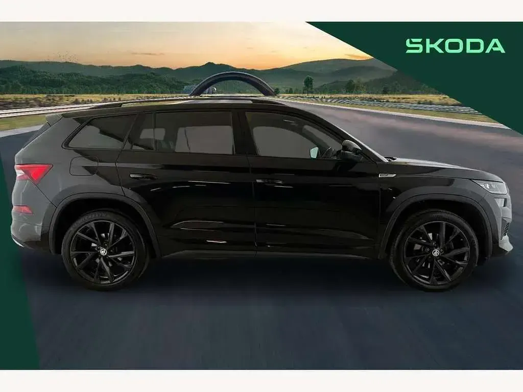 Used Skoda Kodiaq SportLine 150 HP (110 kW) 2022 Black SUV
