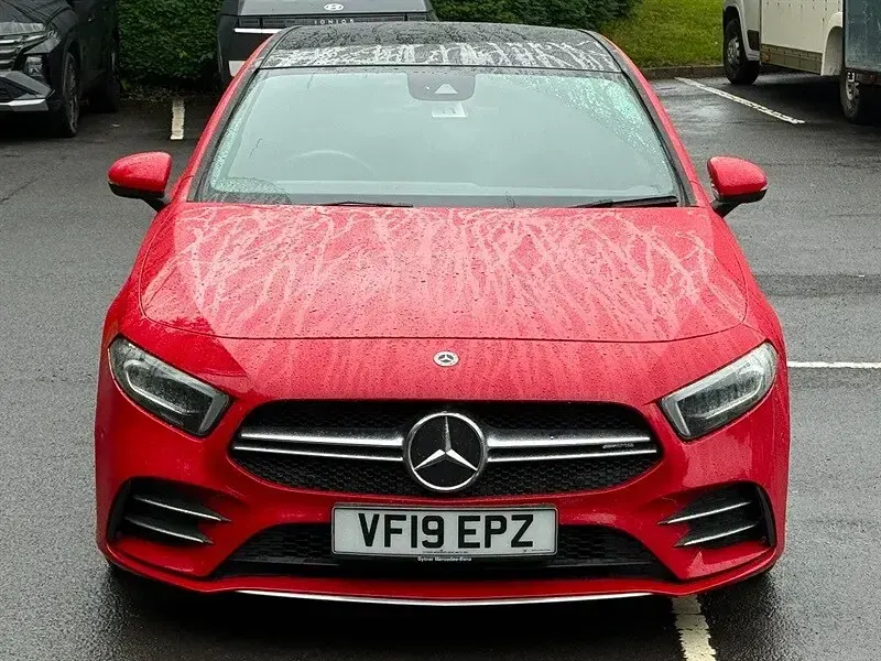 Used Mercedes A35 AMG Premium Plus 2019 Red Hatchback