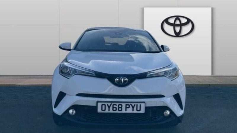Used Toyota C-HR 122 HP (89 kW) 2018 White SUV