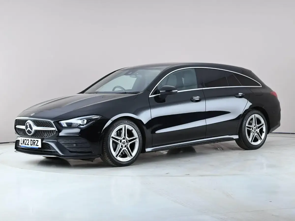 Used Mercedes CLA200 Shooting Brake AMG line 2022 Black Estate