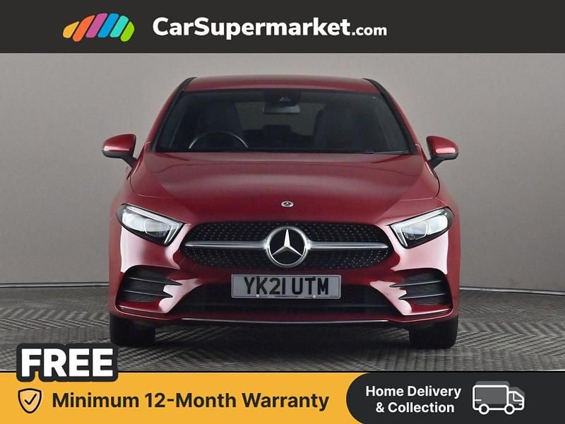 Used Mercedes A250 AMG line 2021 Red Hatchback
