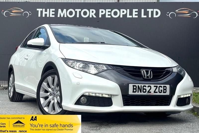 White Used 2012 Honda Civic EX Hatchback | £3,995 (Fair price) - Image 1/1