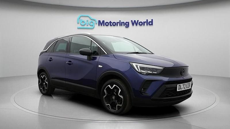 Used Vauxhall Crossland Ultimate 130 HP (95 kW) 2023 Blue SUV
