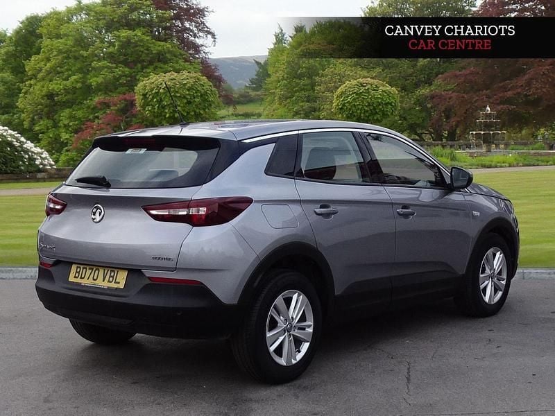 Used Vauxhall Grandland X S 130 HP (95 kW) 2021 Grey SUV