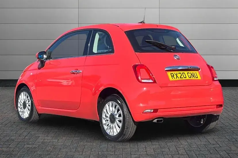 Used Fiat 500 Lounge 85 HP (62 kW) 2020 Pink Hatchback