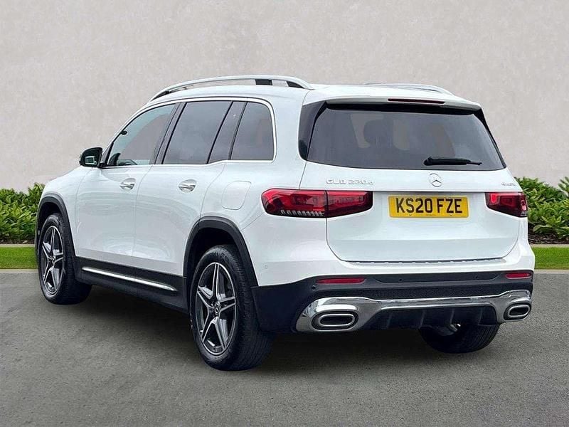 Used Mercedes GLB220 AMG line 2020 White SUV