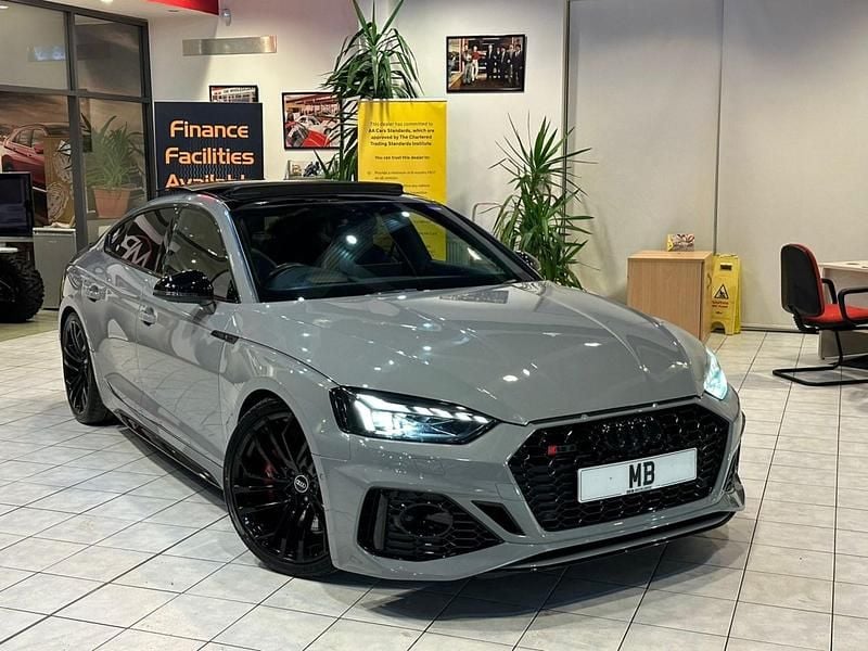 Grey Used 2022 Audi RS5 Comfort Hatchback | £46,995 (Good price) - Image 1/4