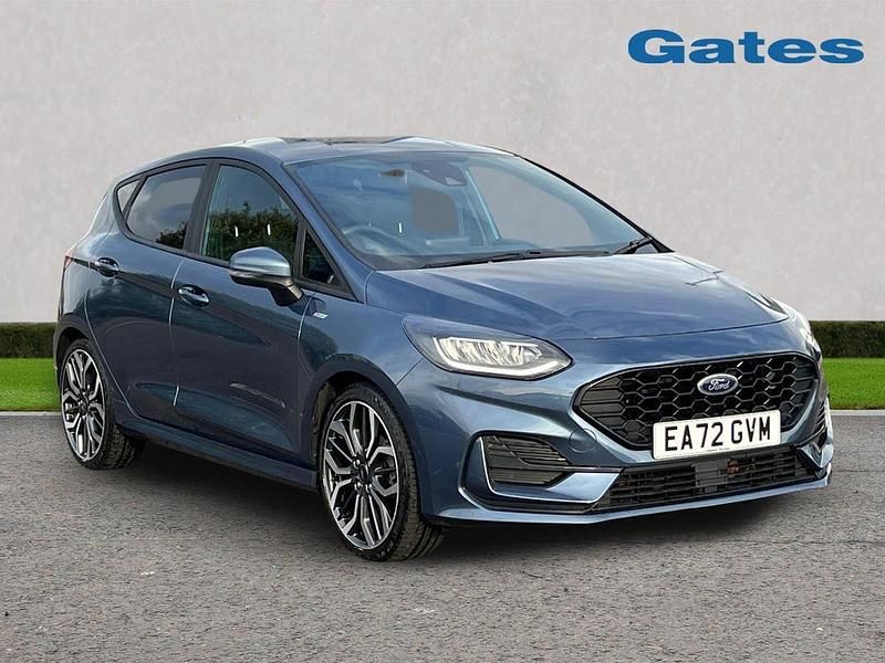 Blue Used 2022 Ford Fiesta ST-Line X Hatchback | £15,499 (Expensive) - Image 1/4