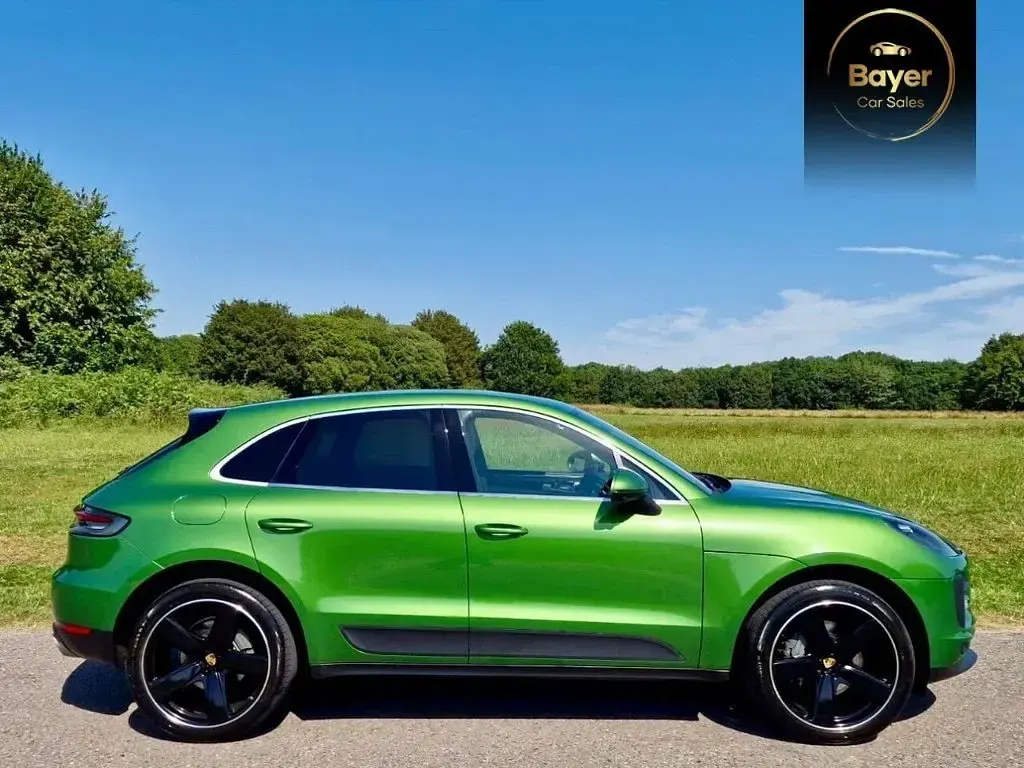 Used Porsche Macan S 349 HP (256 kW) 2020 Green SUV