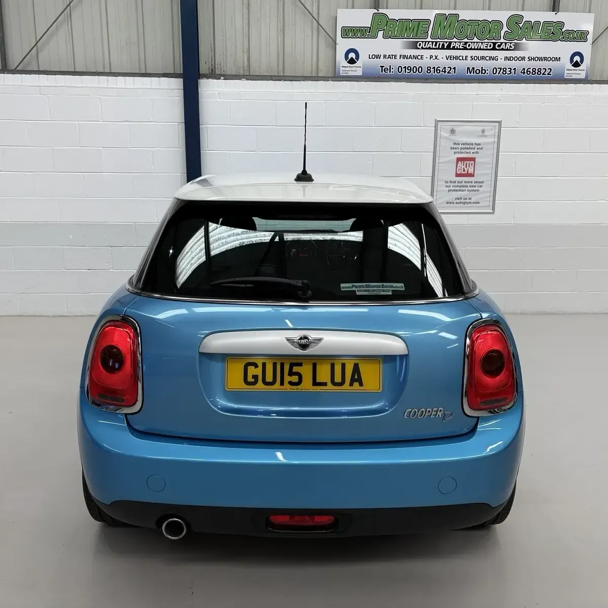 Used Mini Cooper D Chili 116 HP (85 kW) 2015 Blue Hatchback