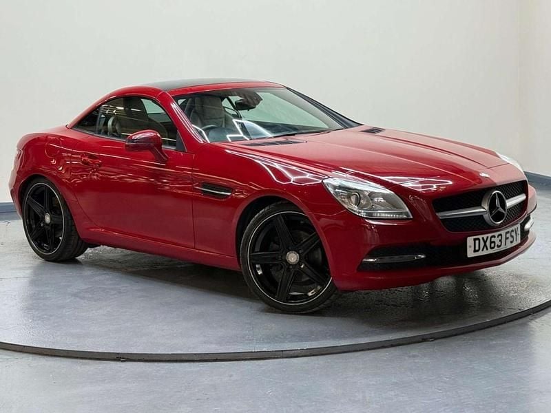 Red Used 2013 Mercedes SLK200 Cabriolet | £8,995 (A bit pricey) - Image 1/4