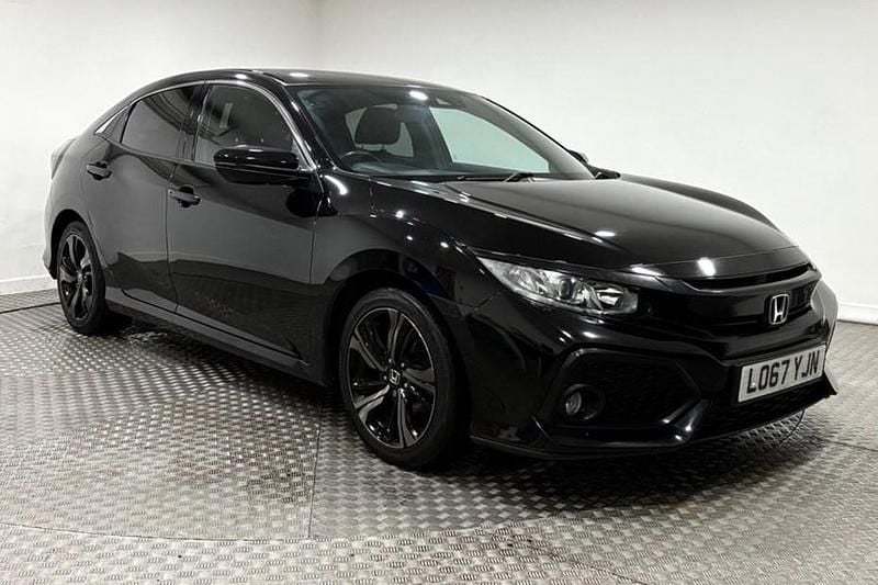Black Used 2017 Honda Civic SR Hatchback | £8,995 (Fair price) - Image 1/1