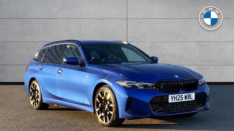 Blue Used 2025 BMW 330e M Sport Estate | £39,945 (Good price) - Image 1/4